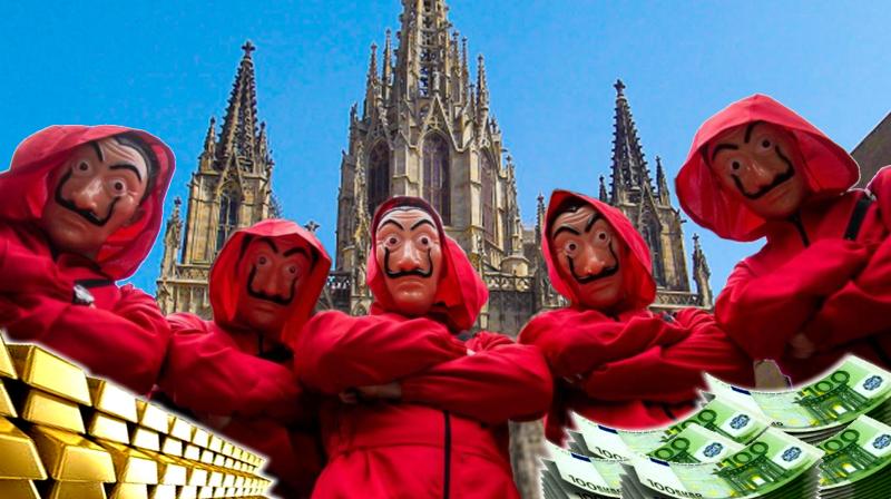 El Profesor in The big city escape